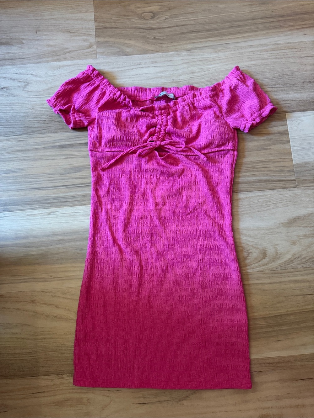 Pink Mini Bodycon Dress